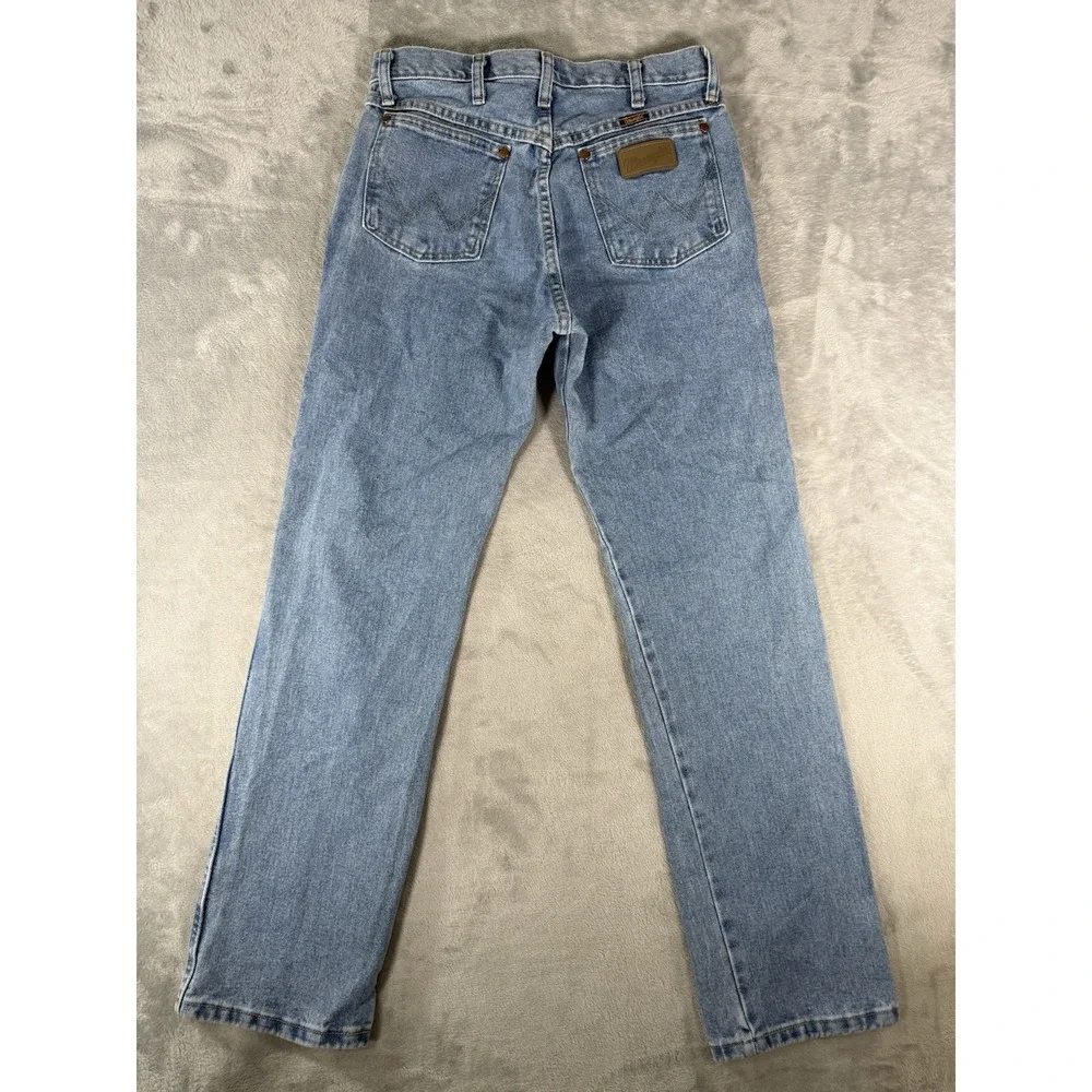 Wrangler Jeans Men's 30x32 Blue Denim Cowboy Cut Western Rodeo 1013MWZ